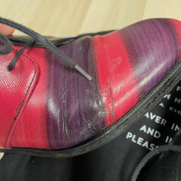 Flue Vog Manhattan Women Size 6 City Angel Asymmetrical DERE Dept fluevog shoes - Picture 7 of 14